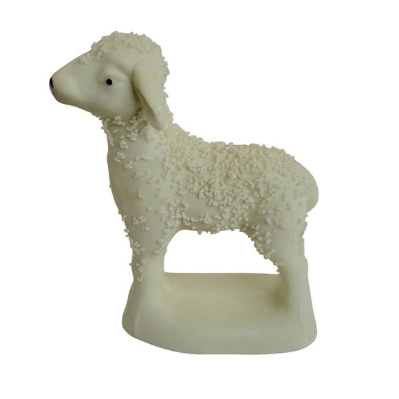 Dept 56 Snowbabies Lamb Figurine 1991 Easter Collection Sheep Vintage No Box - Picture 2 of 7